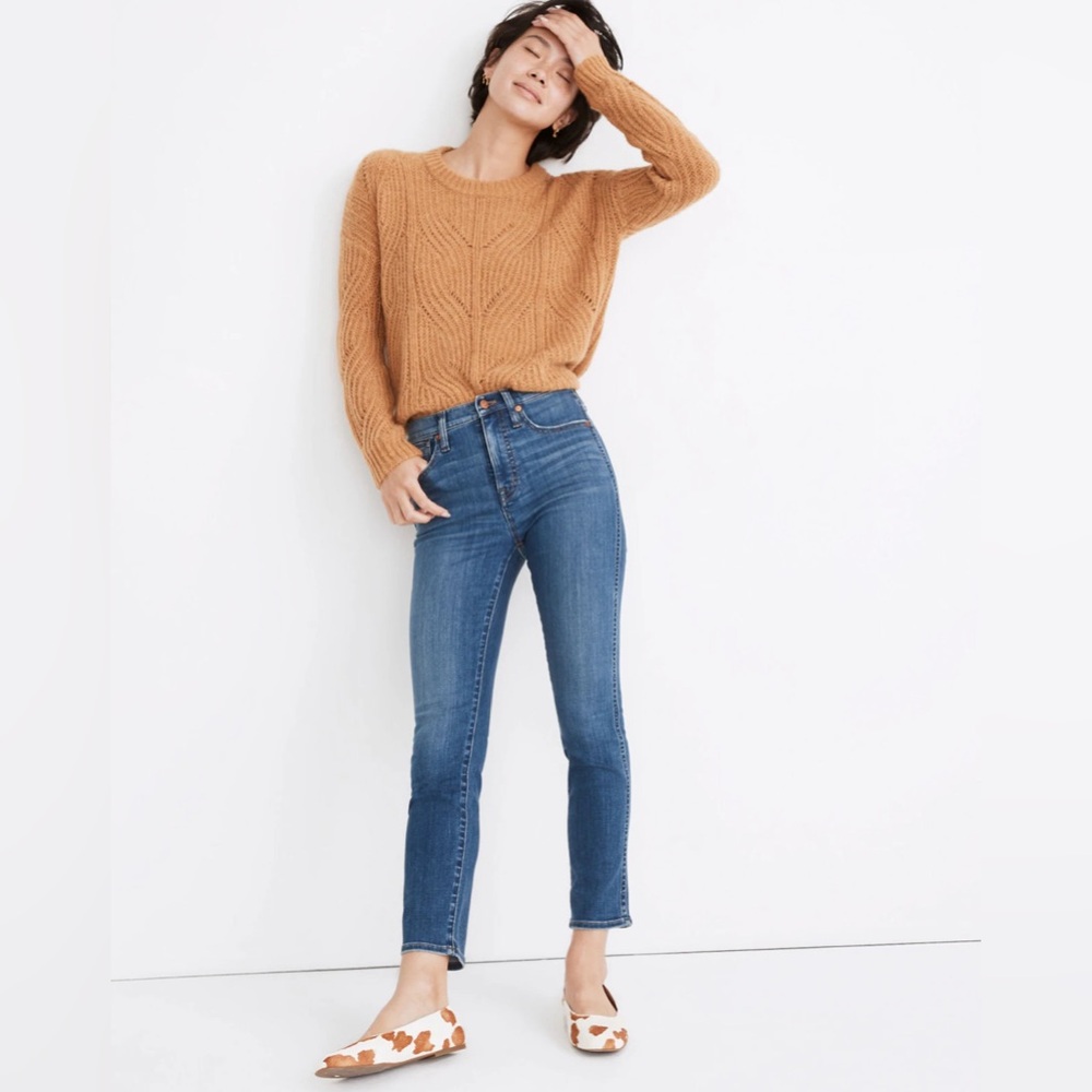 Madewell Tall Stovepipe Jeans in Leman Wash: TENCEL™ Denim Edition 26T Tall